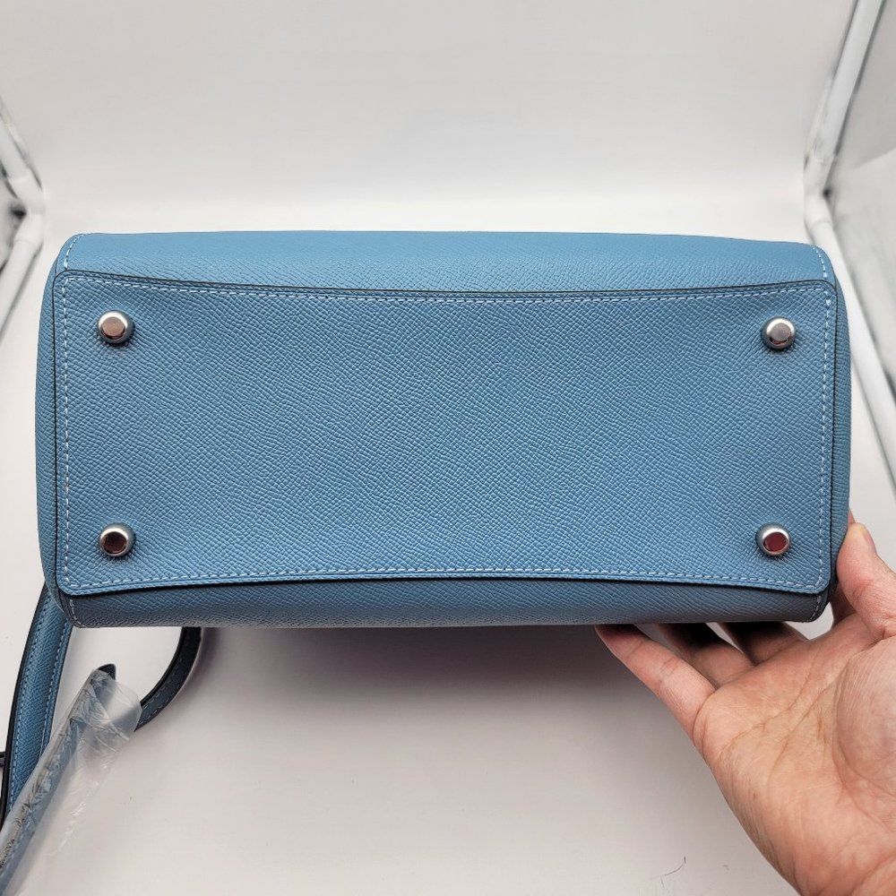 Coach Rowan Satchel CC143 Pacific Blue - Picture 5 of 8